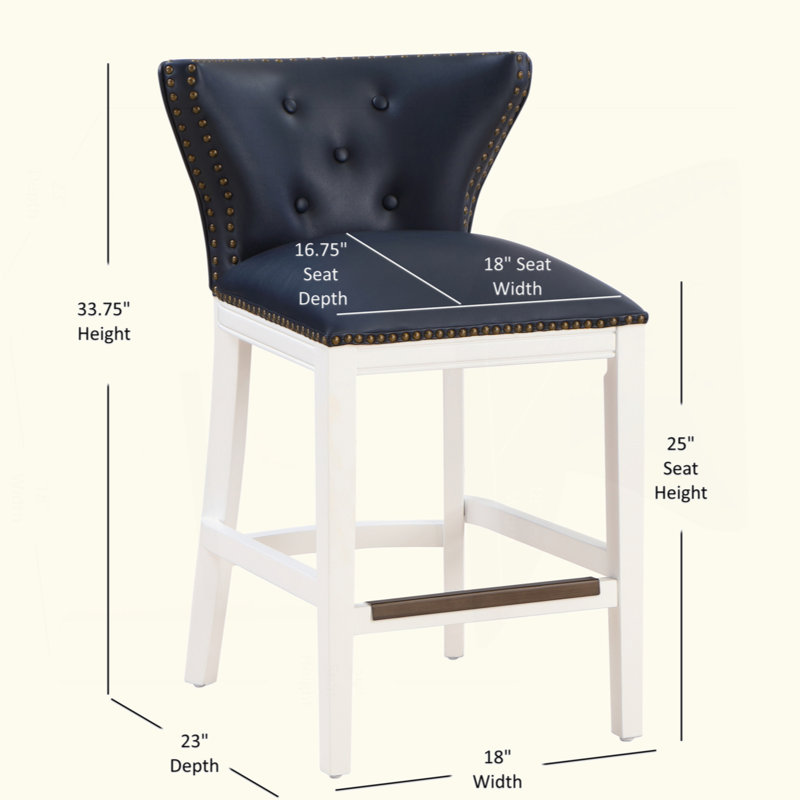Tabouret de comptoir Macon