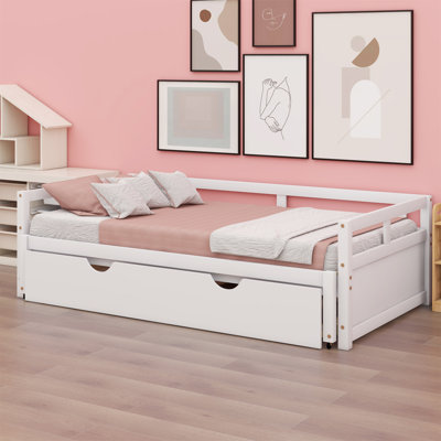 Extending Daybed With Trundle, Wooden Daybed With Trundle