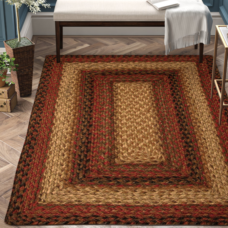 Russett Jute Braided Rug, Rugs Shipped