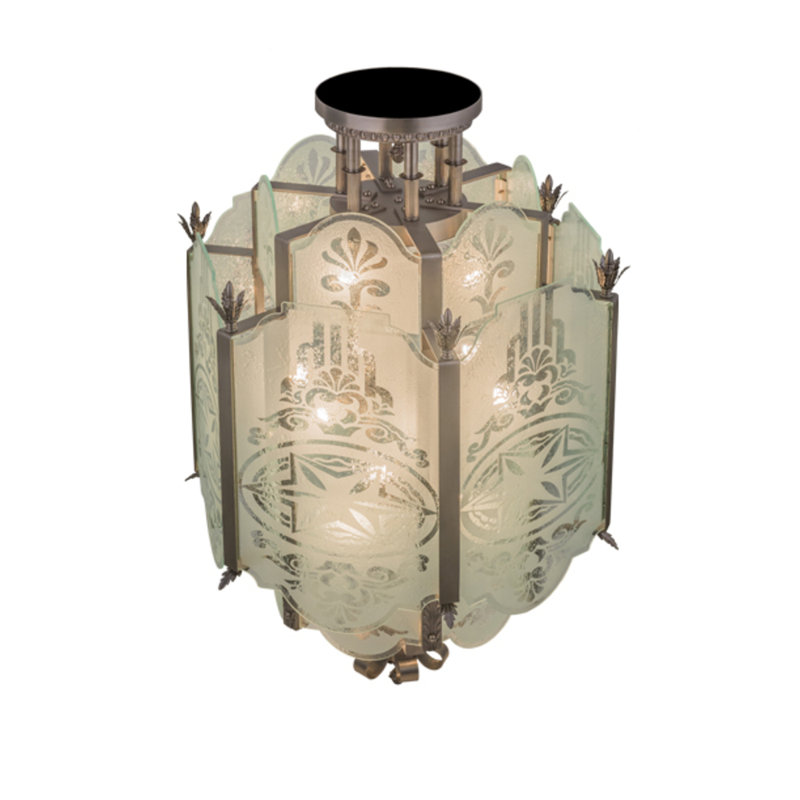 Chartres 12 - Light Semi Flush Mount