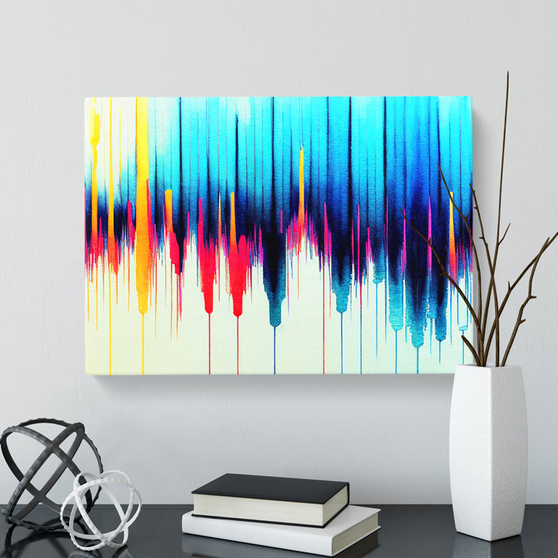 Equalizer Audio Vol.3 Abstract - Wall Art, 40cm H x 60cm W x 3cm D, No matte