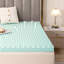Surmatelas en mousse viscoélastique de refroidissement moyenne de 3 po Tamra Alwyn Home-984884374