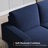 89" W 2-Piece Upholstered Linen Living Room Set-1302795769