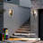 11.73" RGB Outdoor Led Wall Sconce with Water Glass,Set of 2-990810640