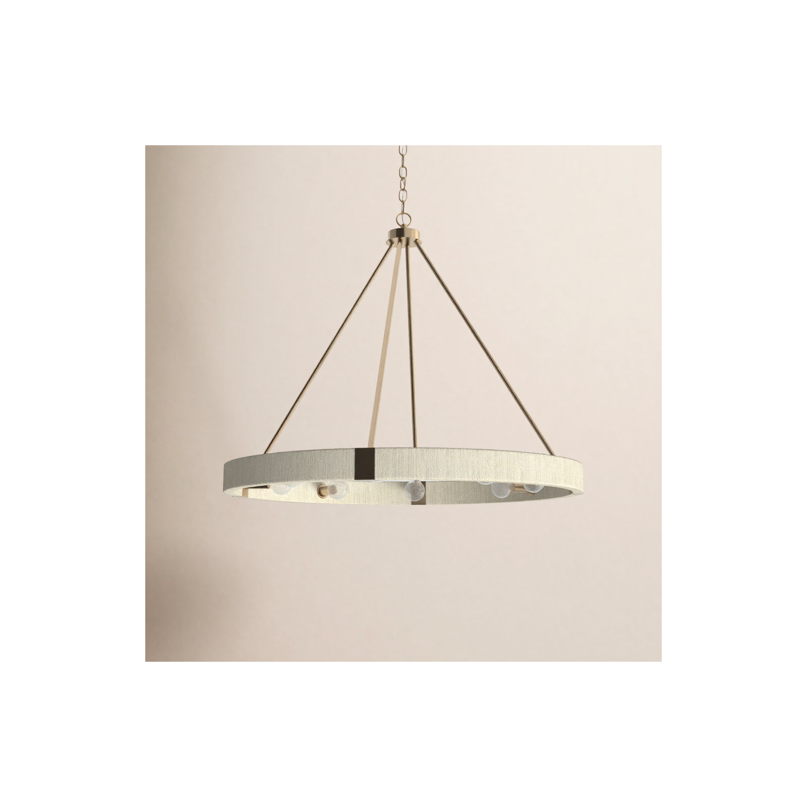 Dorrin Dimmable Chandelier, 30" H x 36" W