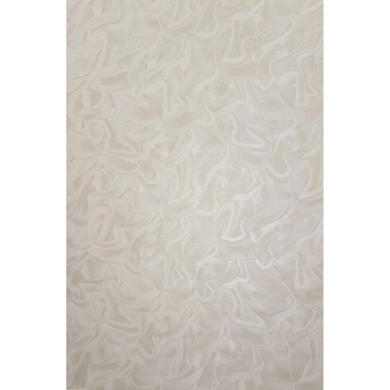 Tissu de soie texturé ondulé Shimm