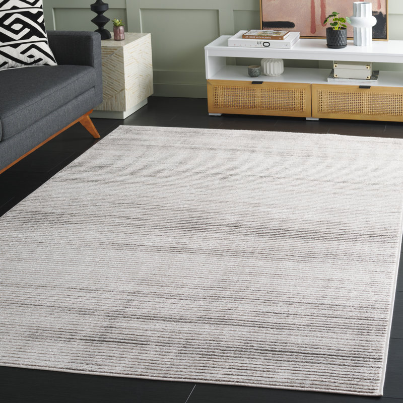 Tapis rayé Bromfield Performance, Rectangle 5 pi 3 po x 7 pi 6 po