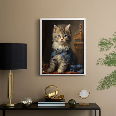 ANIMALS Series CLXV III - reproduction encadrée de qualité supérieure - prête à être accrochée - aucun clou requis