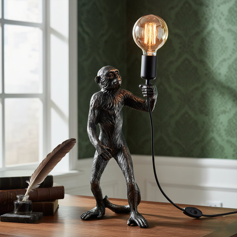 Auerbach 18" Monkey Novelty Table Lamp