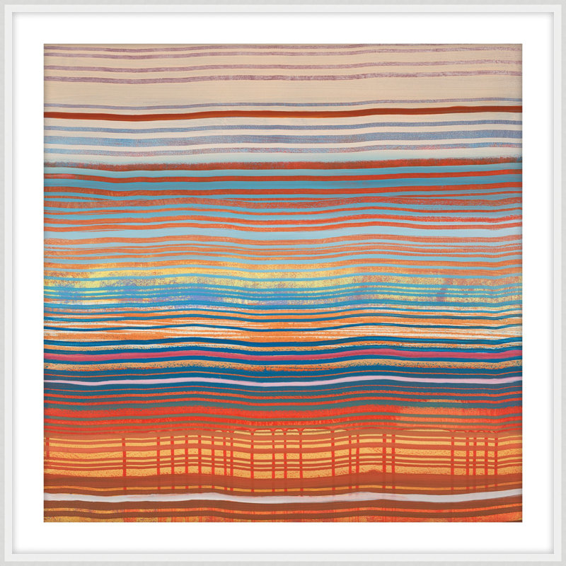 A Linear Arrangement 6 Print by Art House Studios, 26" H x 26" W x 2" D