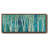 Birch on Blue- Framed Canvas
