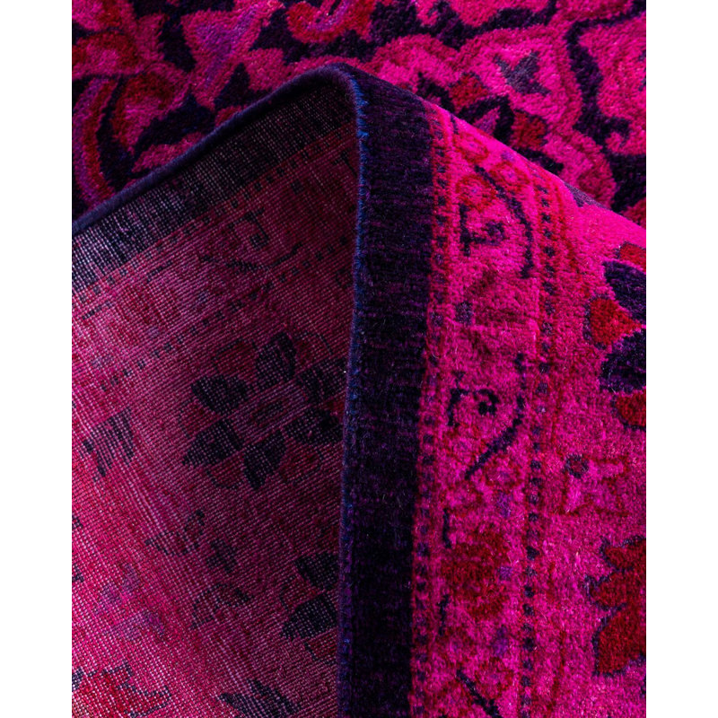 Ivyona One-of-a-Kind 4' 1" X 6' 1" Hand Knotted Area Rug