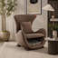 Chaise d'appoint moderne avec espace pour animaux / rangement-131248062
