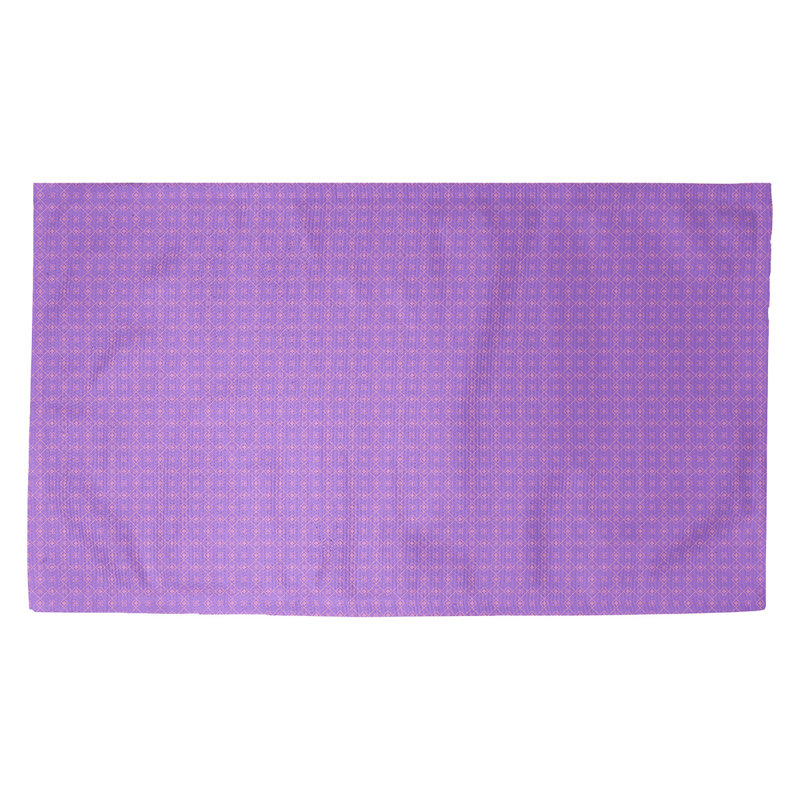 Tapis mauve/rose napperon Avicia, Rectangle 2 pi 2 po x 3 pi 4 po