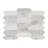 Sovereign Spire 10 in. x 14 in. Glass Stone Blend Mosaic Wall Tile