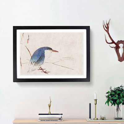Blue Bird by Ogata Gekko - Picture Frame Painting Print