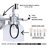 Vecchia 2 - Light Dimmable Vanity Light-938083000