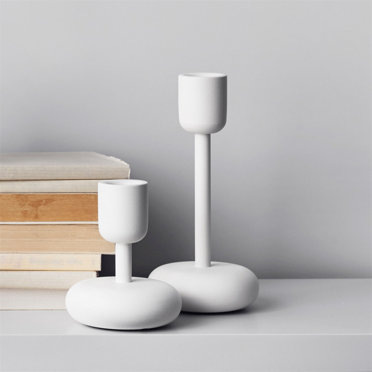 Juba 2-Piece Metal Candlestick Set