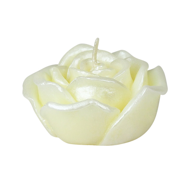 Bougie flottante rose non parfumée, Ivoire, Ensemble de 144