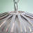 Moon 1-Light Rattan Pendant - White