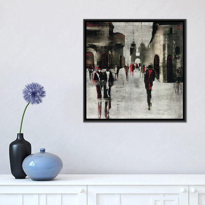 «City Scene II», reproduction d'impression sur toile tendue