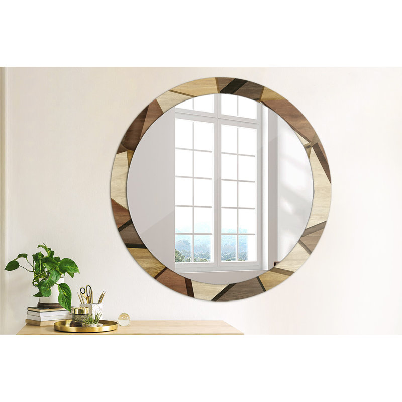 Huldar Glass Flat Wall Mirror