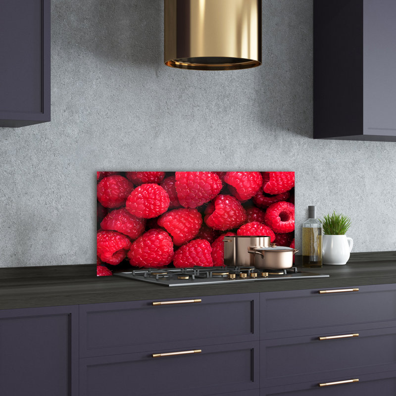 Llovani 50cm W x 100cm L Glass Peel and Stick Panel
