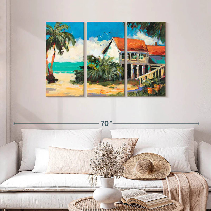 Gillard Tropical Getaway, 28" H x 45" W