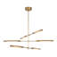 Lustre linéaire moderne Spoutnik 6 lumières Astrid-63492197
