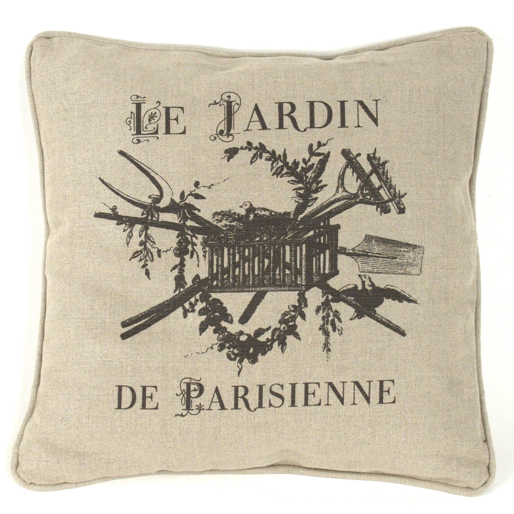 Zentique French Inspired Linen Throw Pillow | Wayfair