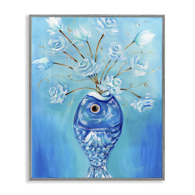 Art bouquet de poissons par Estelle Grengs bg-161