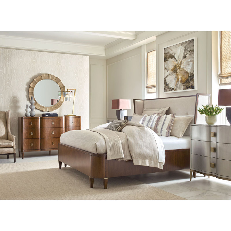 Apryll Upholstered Standard Bed, Queen