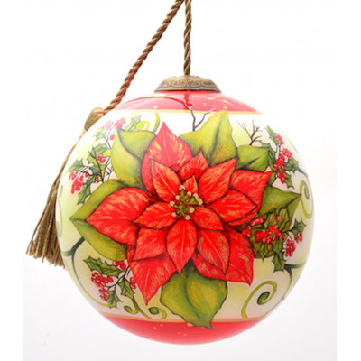 4'' Glass Ball Ornament
