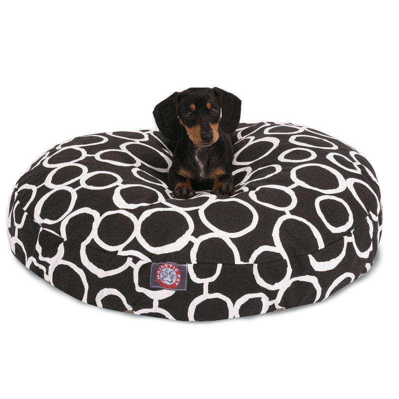 Coussin pour chien fusion, Grand (l 42 po x P 42 po x H 5 po), Noir