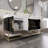 Edgemont 70.8 " W Freestanding Standard Free Standing 2 Double Vanity Bathroom Vanity With Acrylic Top-7362178