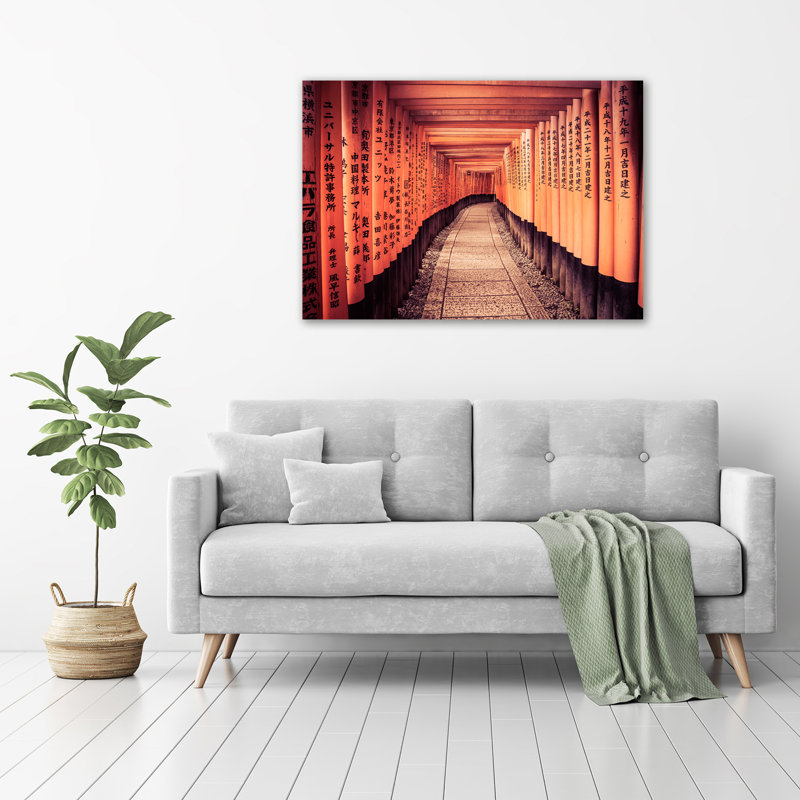 Kyoto Gates - Wrapped Canvas Print
