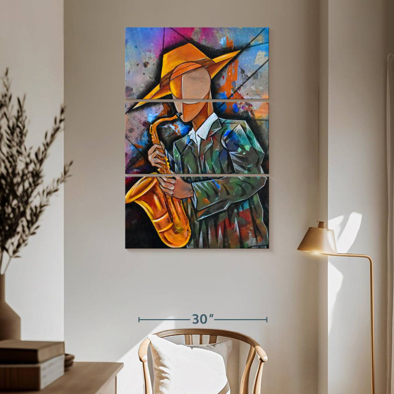 Cubisme saxophoniste
