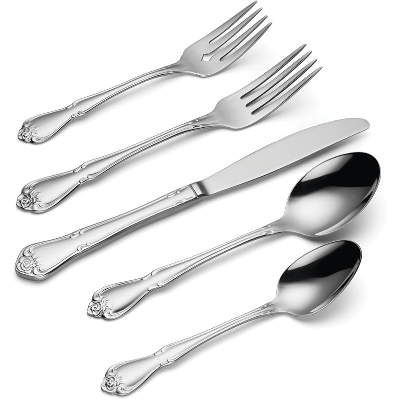 Service For 8, 18/0 Stainless Steel