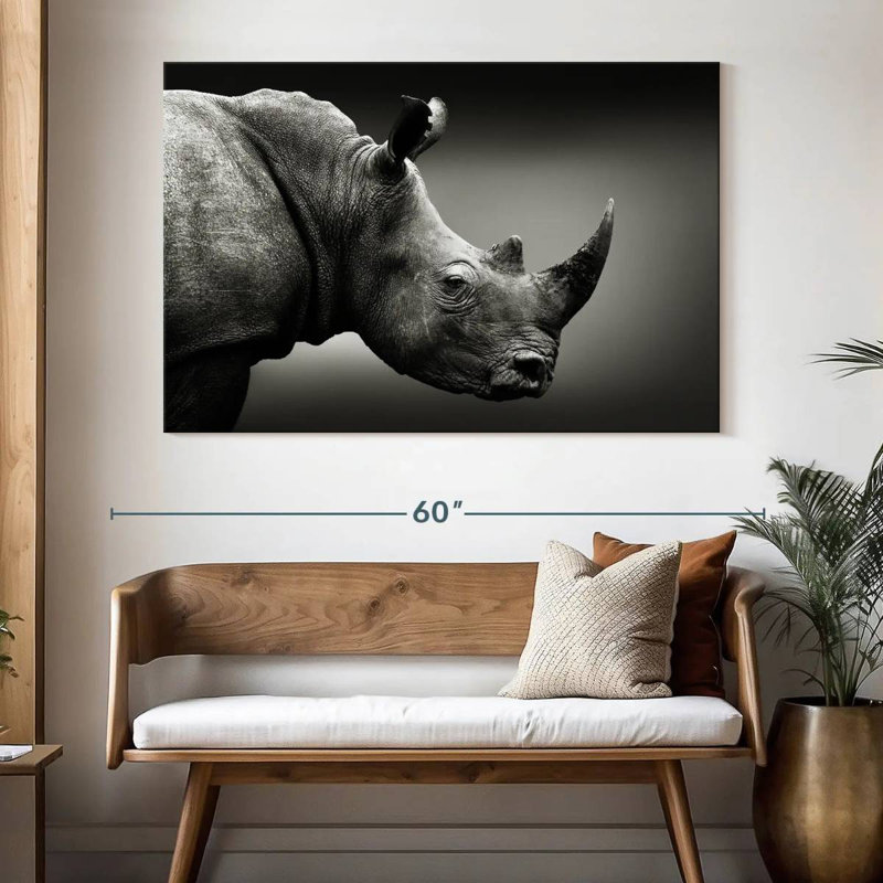 Safari Brampt Head, 34" H x 51" W