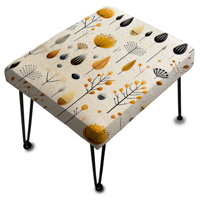 Scandinavian Midcentury Harmony I - Repose-pieds rectangulaire Mid-Century