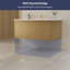  Meuble-lavabo rayé avec lavabo à surface solide, meuble-lavabo mural flottant pour salle de bain moderne, pré-assemblé-2129532057-2129532061