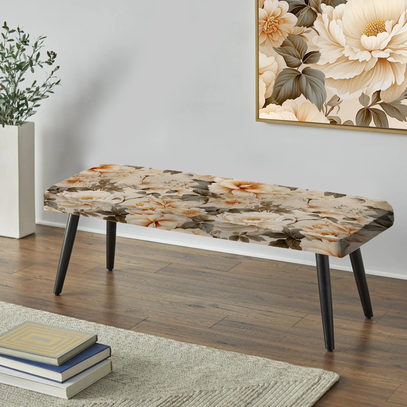 Banc rembourré Vintage Florals VI - Plants Vintage
