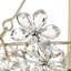 Lustre en cristal 3 lumières Rosa Glam