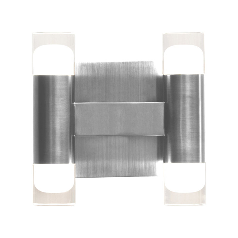 Hednesford 4LT DEL WL, Nickel satiné
