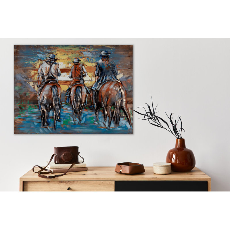 Handmade Rustic Animals Solid Wood Wall Decor