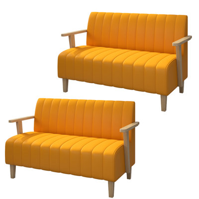 Banc rembourré en similicuir