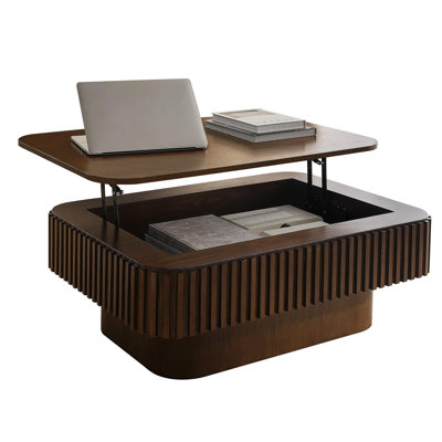 38.6" Lift-Top Coffee Table with Hidden Storage by Latitude Run