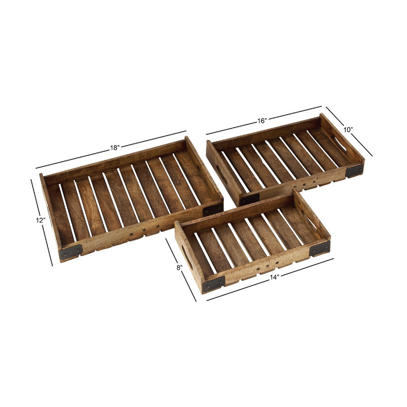 Dailey Solid Wood Tray