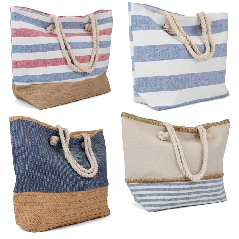 Arlmont & Co. Tote Bag Assortment - 4 Pack