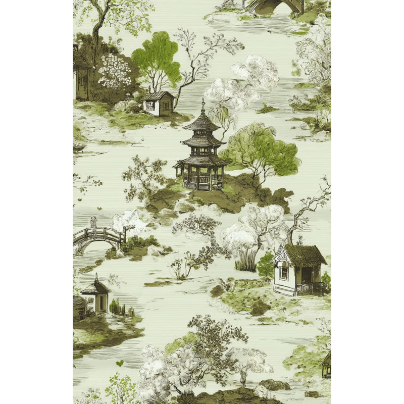 Papier peint Pagoda Landscape